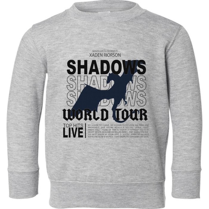 Shadows World  Fourth Wing World Toddler Sweatshirt