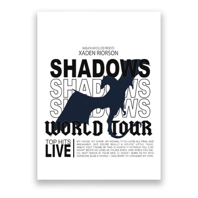 Shadows World  Fourth Wing World Poster