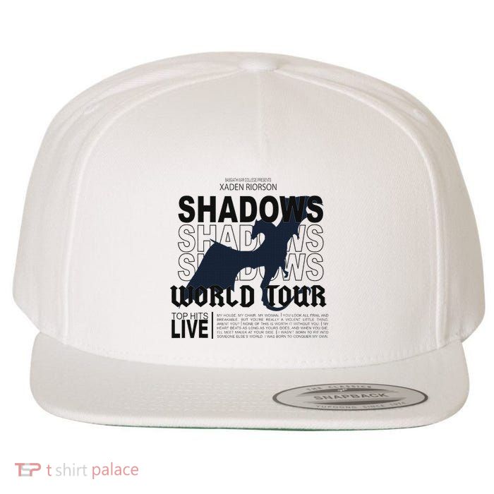 Shadows World  Fourth Wing World Wool Snapback Cap