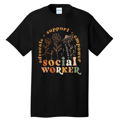 Social Worker Funny Social Work Month Tall T-Shirt