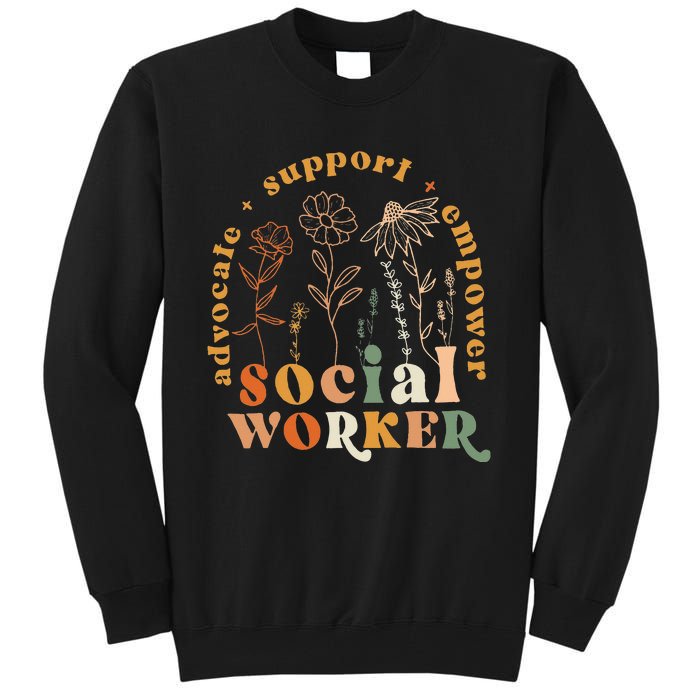 Social Worker Funny Social Work Month Tall Sweatshirt