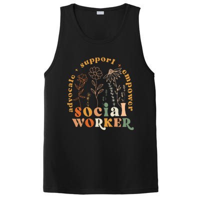 Social Worker Funny Social Work Month PosiCharge Competitor Tank