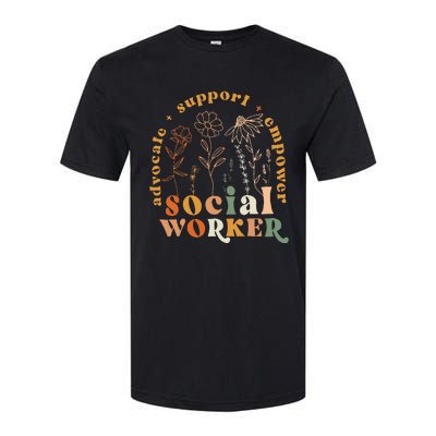 Social Worker Funny Social Work Month Softstyle® CVC T-Shirt