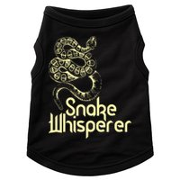Snake Whisperer Funny Doggie Tank