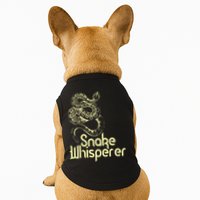 Snake Whisperer Funny Doggie Tank