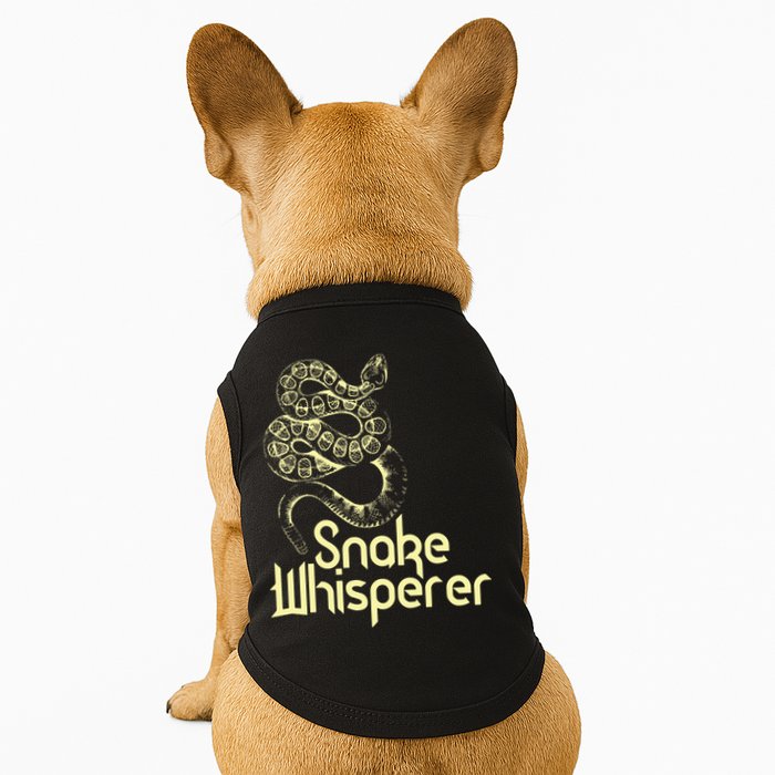 Snake Whisperer Funny Doggie Tank