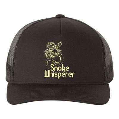 Snake Whisperer Funny Yupoong Adult 5-Panel Trucker Hat
