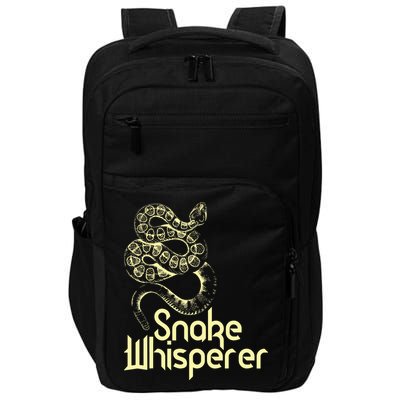 Snake Whisperer Funny Impact Tech Backpack