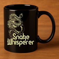 Snake Whisperer Funny 11oz C Handle Ceramic Mug
