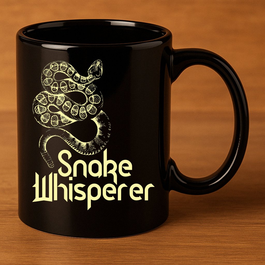 Snake Whisperer Funny 11oz C Handle Ceramic Mug