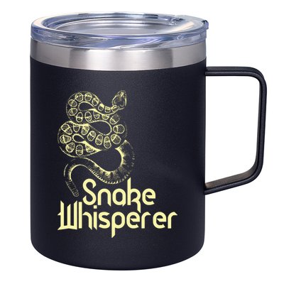 Snake Whisperer Funny 12oz Stainless Steel Coffee Mug