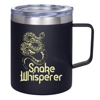 Snake Whisperer Funny 12oz Stainless Steel Coffee Mug