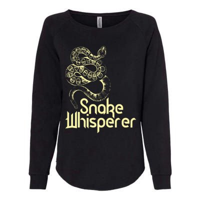 Snake Whisperer Funny Womens California Wash Sweatshirt