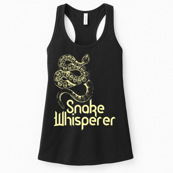 Snake Whisperer Funny Womens Tank Top