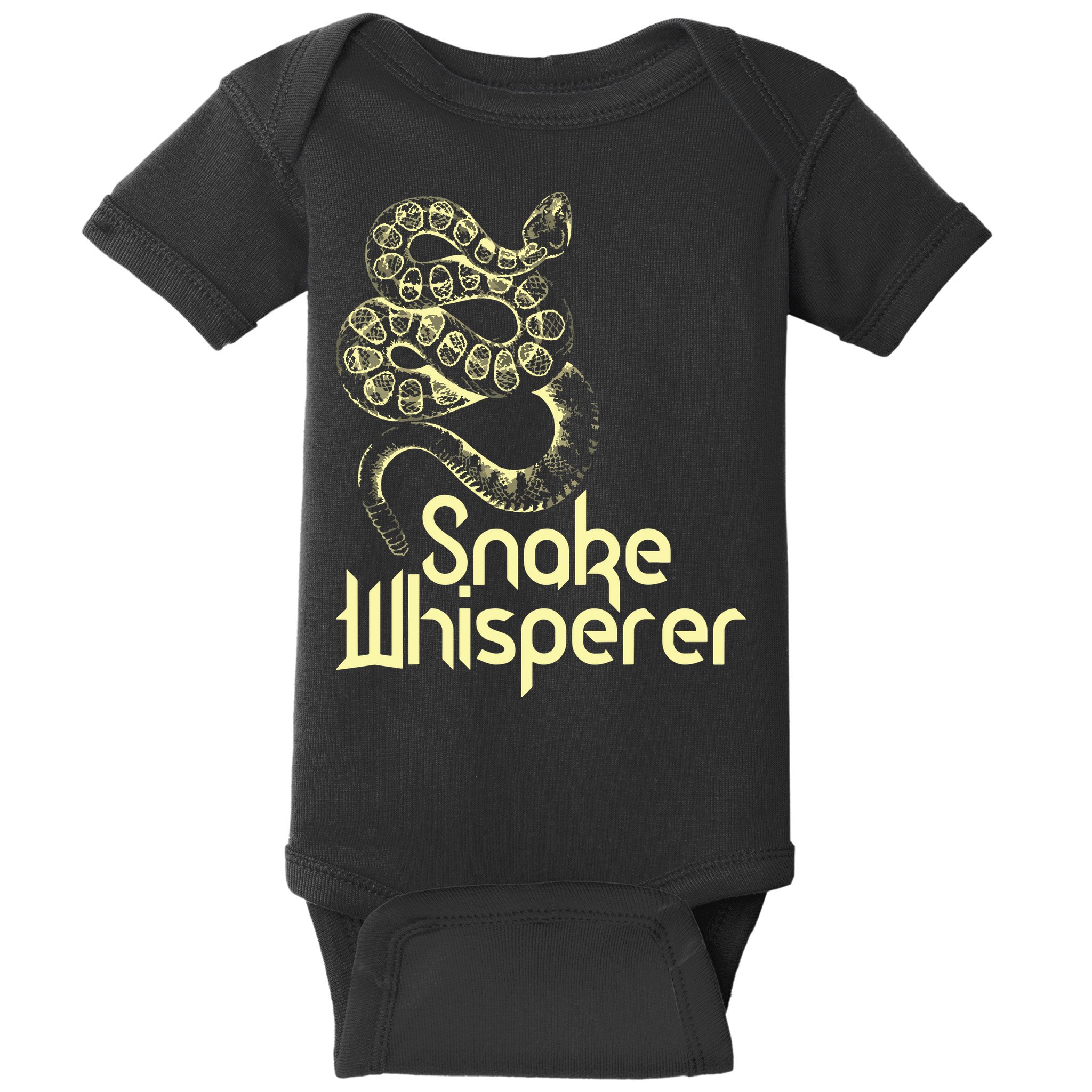 Snake Whisperer Funny Baby Bodysuit