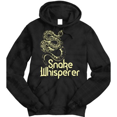 Snake Whisperer Funny Tie Dye Hoodie