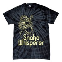 Snake Whisperer Funny Tie-Dye T-Shirt
