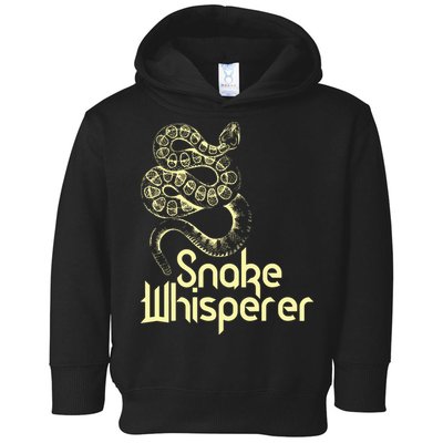 Snake Whisperer Funny Toddler Hoodie