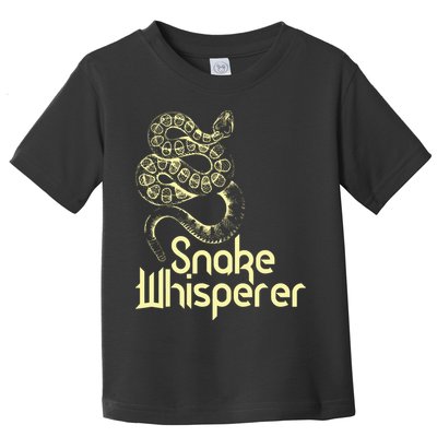 Snake Whisperer Funny Toddler T-Shirt