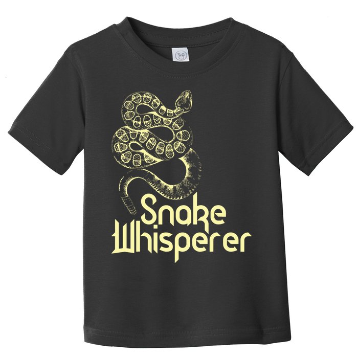 Snake Whisperer Funny Toddler T-Shirt