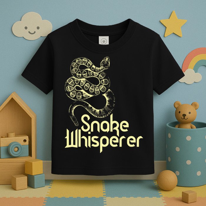 Snake Whisperer Funny Toddler T-Shirt