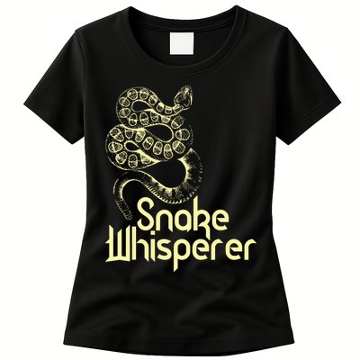 Snake Whisperer Funny Womens T-Shirt