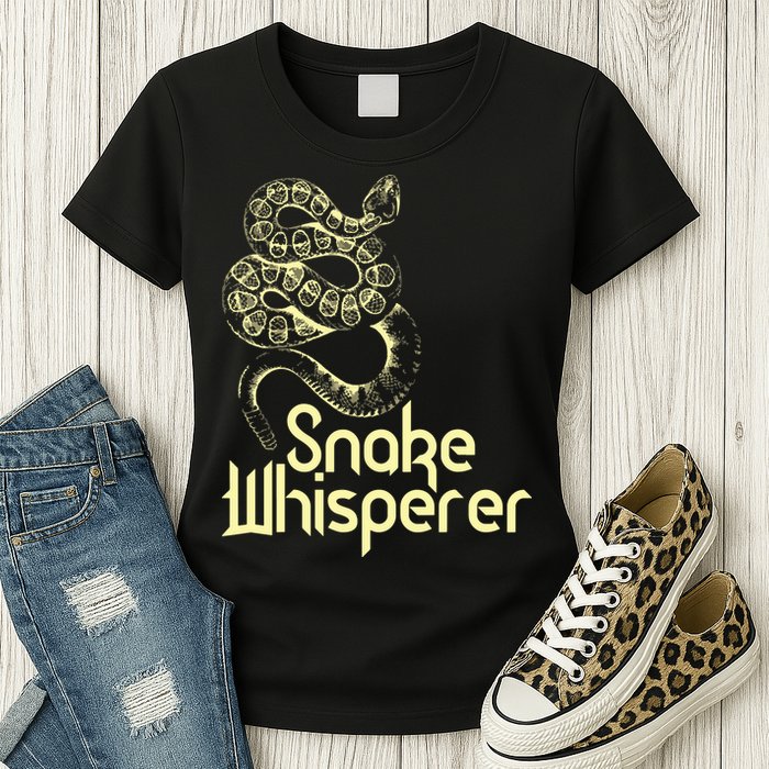 Snake Whisperer Funny Womens T-Shirt