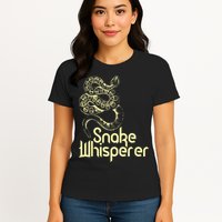 Snake Whisperer Funny Womens T-Shirt