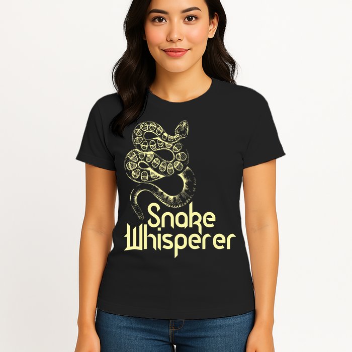 Snake Whisperer Funny Womens T-Shirt