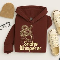 Snake Whisperer Funny Hoodie