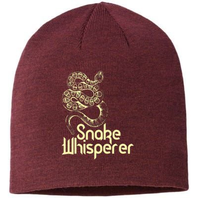 Snake Whisperer Funny Sustainable Beanie