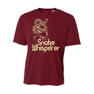 Snake Whisperer Funny Youth Performance Sprint T-Shirt