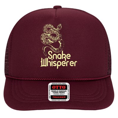 Snake Whisperer Funny Trucker Hat