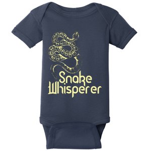 Snake Whisperer Funny Baby Bodysuit