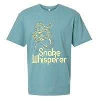 Snake Whisperer Funny Sueded Cloud Jersey T-Shirt