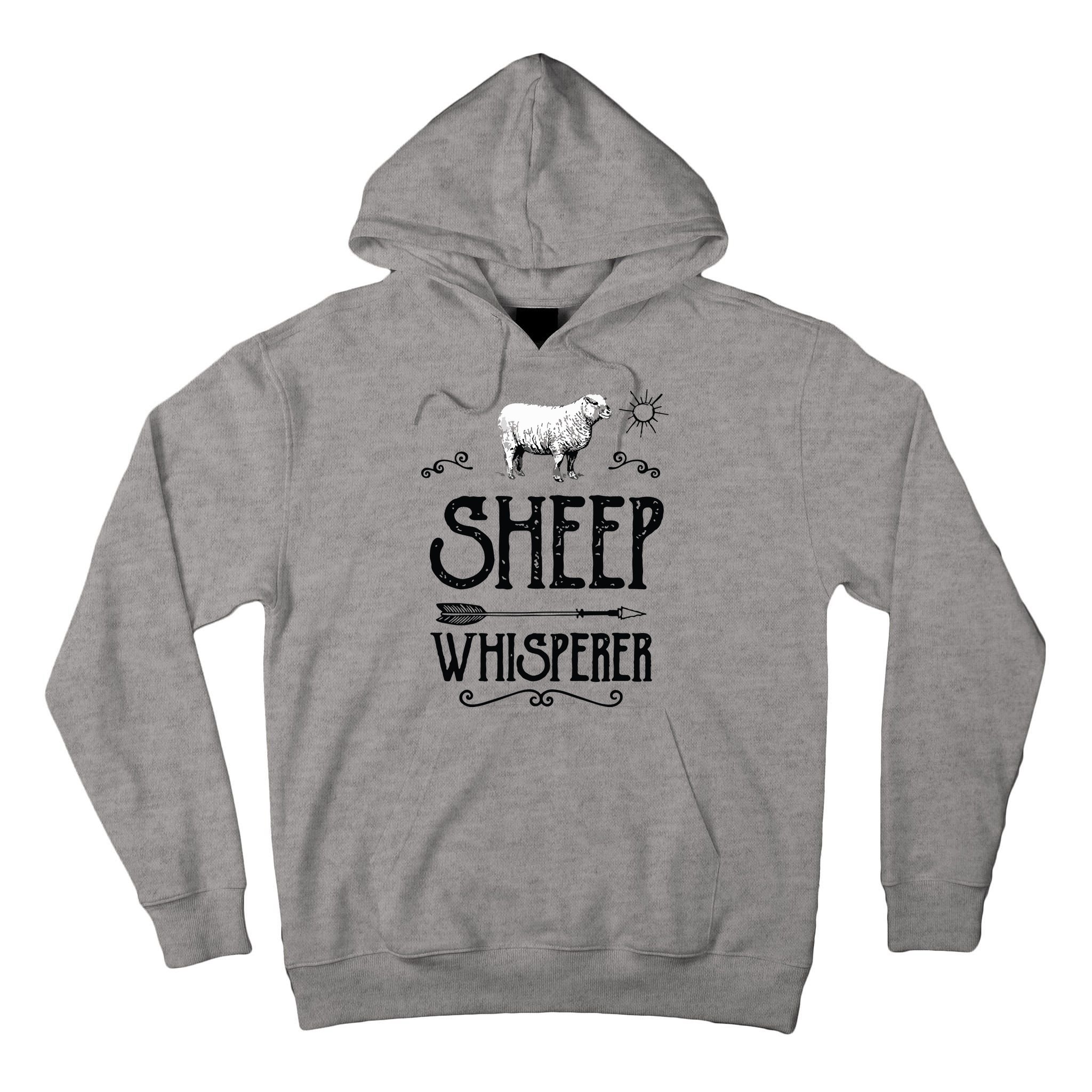 SHEEPP WHISPERER Funny Design Gift For Men Women Boy Girl Tall Hoodie