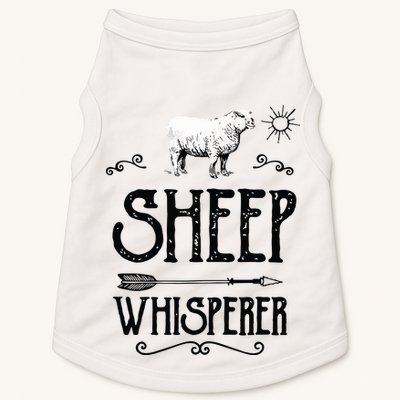 SHEEPP WHISPERER Funny Design Gift For Men Women Boy Girl Doggie Tank