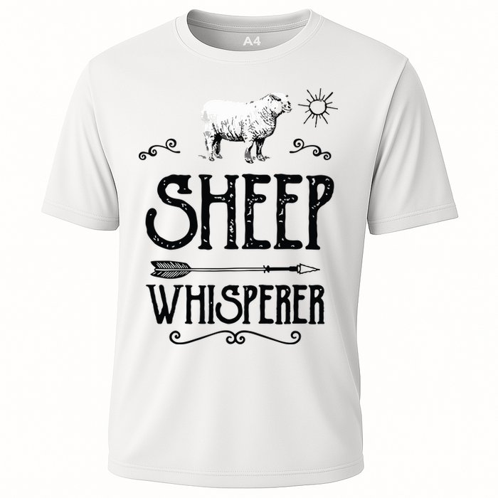 SHEEPP WHISPERER Funny Design Gift For Men Women Boy Girl Cooling Performance Crew T-Shirt