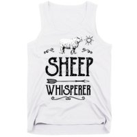 SHEEPP WHISPERER Funny Design Gift For Men Women Boy Girl Tank Top