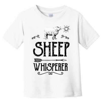 SHEEPP WHISPERER Funny Design Gift For Men Women Boy Girl Toddler T-Shirt