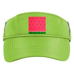 Summer Watermelon Fruit Pattern Adult Drive Performance Visor