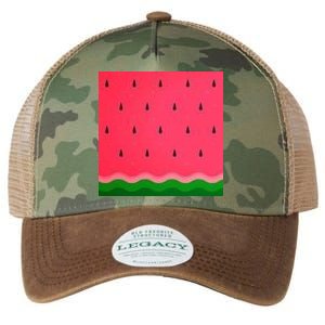 Summer Watermelon Fruit Pattern Legacy Tie Dye Trucker Hat