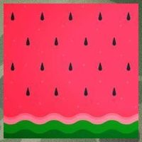 Summer Watermelon Fruit Pattern Legacy Tie Dye Trucker Hat