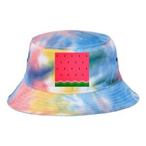 Summer Watermelon Fruit Pattern Tie Dye Newport Bucket Hat