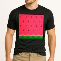 Summer Watermelon Fruit Pattern Performance Shirt
