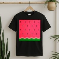 Summer Watermelon Fruit Pattern T-Shirt