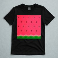 Summer Watermelon Fruit Pattern T-Shirt