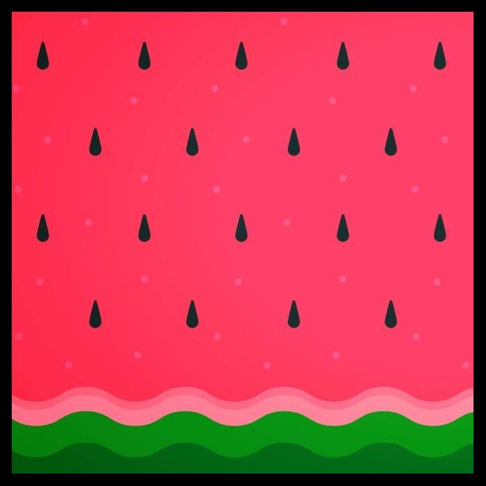 Summer Watermelon Fruit Pattern Tall T-Shirt