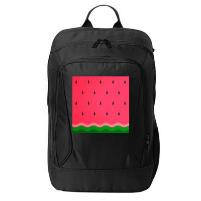 Summer Watermelon Fruit Pattern City Backpack