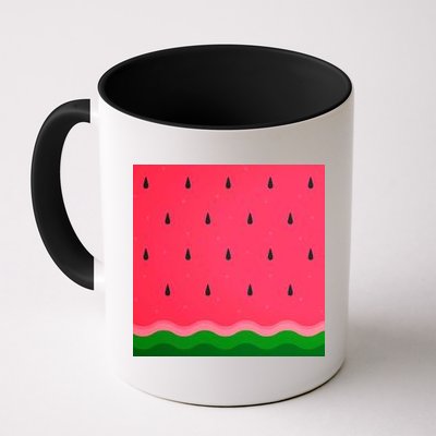 Summer Watermelon Fruit Pattern Coffee Mug
